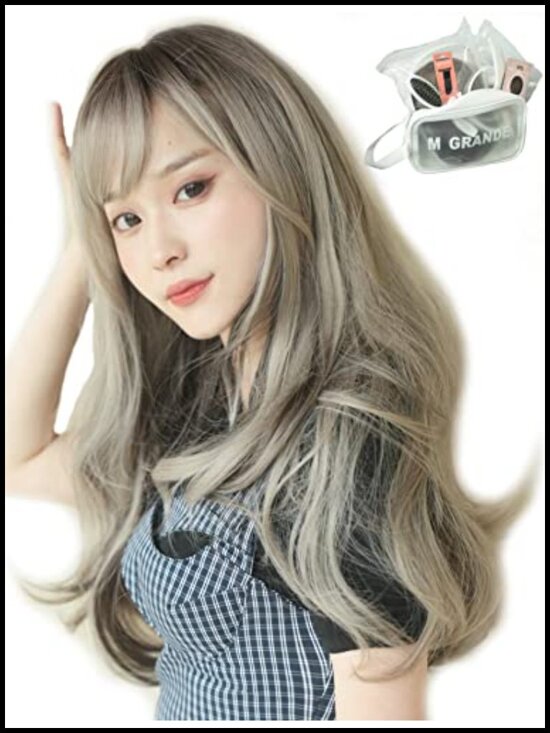 Synthetic Lace Front Wig Semi-Long 180 Density Tangle Free Women\'s Wig main image 6